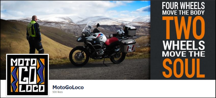 MotoGoLoco's 500th Like on Facebook