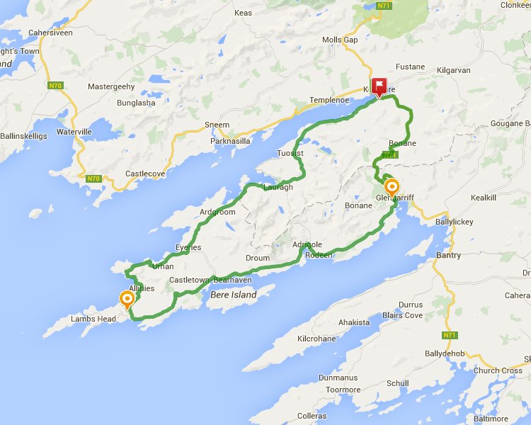 Ring of Beara Route